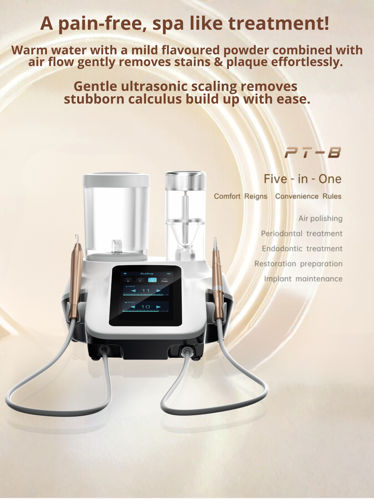 Woodpecker PT-B Guided Biofilm Treatment