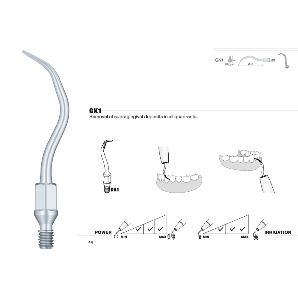 GK1 Kavo Sonicflex Compatible Scaler Tip